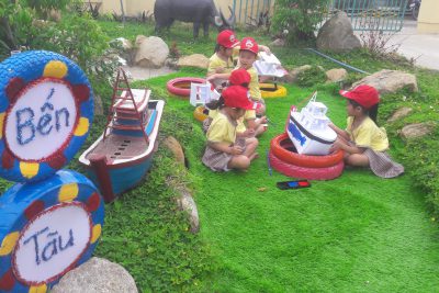 Hình ảnh hội thi lấy trẻ làm trung tâm