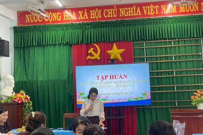 Giáo viên mầm non tập huấn chuyên môn sẵn sàng tâm thế đón năm học mới!