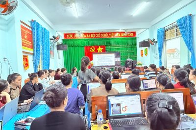 TẬP HUẤN HƯỚNG DẪN THỰC HIỆN HỒ SƠ SỔ SÁCH ĐIỆN TỬ TRÊN PHẦN MỀM EDOC CHO CÁN BỘ, GIÁO VIÊN